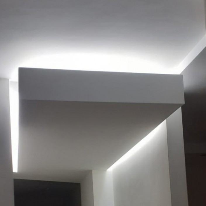 MEF architect verbouwing villa in Italie verlaagd plafond